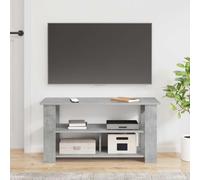 vidaXL TV stand Concrete Grey 100 x 40 x 50 cm, Living Room, Modern Style, Durable Materials, Ample Storage, Spacious Layout, Contemporary Design, Functional Elegance