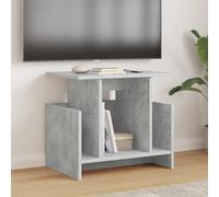 vidaXL TV Stand Concrete Grey 50 x 35 x 45 cm Engineered Wood