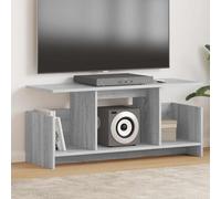 vidaXL TV Stand 102 x 35 x 45 cm Grey Sonoma Engineered Wood, Grey