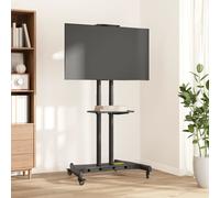 TV Stand on Wheels 32-90 Inch Screen Max VESA TV Cabinet Monitor Stand vidaXL
