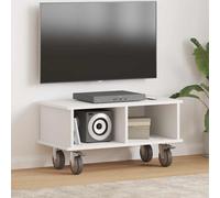 vidaXL TV Stand White 68.5 x 35 x 35 cm Engineered Wood