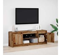 vidaXL TV Units Brown 139.5 x 34 x 50 cm Engineered wood