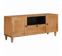 vidaXL TV Units with Door Light Brown 105 x 33 x 46 cm Engineered wood