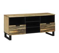 vidaXL TV Units with Drawer Brown 100 x 33 x 46 cm Engineered wood
