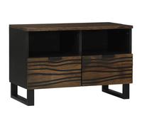 vidaXL TV Units with Drawer Walnut 70 x 33 x 46 cm Engineered wood