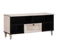 vidaXL TV Units with Drawer White 105 x 33 x 46 cm Engineered wood