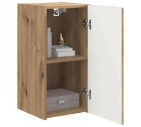 vidaXL TV Wall Cabinet Artisian Oak 30 x 31 x 60 cm Engineered Wood, Modern Living Room Furniture, Contemporary Media Console, Minimalist Wall-Mounted Cabinet, Space-Saving Tv Stand, Engineered Wood