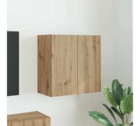 vidaXL TV Wall Cabinet Artisan Oak 59.5 x 31 x 60 cm Engineered Wood
