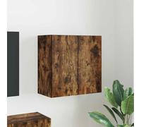 vidaXL TV Wall Cabinet Smoked Oak 59.5 x 31 x 60 cm Engineered Wood
