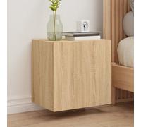 vidaXL TV Wall Cabinet Sonoma Oak 40.5x30x40 cm Engineered Wood