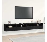 TV Wall Cabinets Wall-mounted TV Stand Floating TV Unit Engineered Wood vidaXL