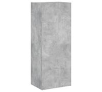 vidaXL TV Wall Cabinet Wall-mounted TV Cabinet Concrete Grey Engineered Wood