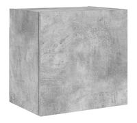 vidaXL TV Wall Cabinet Wall Mounted TV Unit Concrete Grey Engineered Wood