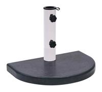 vidaXL Umbrella Base Black 40x28x4 cm Granite UK HOT
