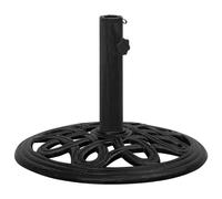 Umbrella Base Outdoor Parasol Stand Garden Umbrella Holder Cast Iron vidaXL