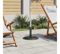 Umbrella Base Outdoor Parasol Stand Garden Umbrella Holder Cast Iron vidaXL