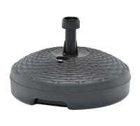 vidaXL Umbrella Base Sand/Water Filled 20 L Anthracite Plastic Rattan UK HOT