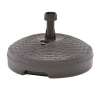 vidaXL Umbrella Base Sand/Water Filled 20 L Brown Plastic Rattan UK HOT