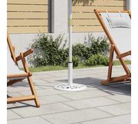 Umbrella Base Outdoor Parasol Stand Garden Umbrella Holder Cast Iron vidaXL