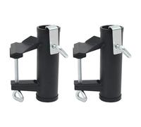 Umbrella Clamps For Balcony 2 Pcs 25-38 Mm Steel