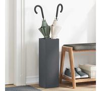 vidaXL Umbrella Stand Anthracite 15.5 x 15.5 x 49 cm Steel