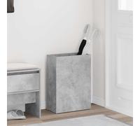 vidaXL Umbrella Stand Concrete Grey 40 x 20 x 55.5 cm Engineered Wood, Functional Furniture, Modern Rack, Rectangular Stand, Wooden Storage, Entryway Organizer, Umbrella Compartment, Practical Piece