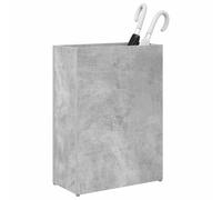 vidaXL Umbrella Stand Concrete Grey 40 x 20 x 55.5 cm Engineered Wood, Modern Rectangular Hallway Stand, Durable Umbrella Rack, Space Saving Indoor Storage, Elegant Organizer for Entryway
