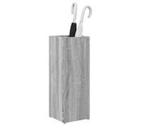 vidaXL Umbrella Stand Grey Sonoma 20 x 20 x 55.5 cm Engineered Wood, Functional Furniture, Modern Rack, Rectangular Stand, Wooden Storage, Entryway Organizer, Umbrella Compartment, Practical Piece