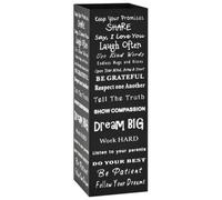 vidaXL Umbrella Stand Text Steel Black Home Office Storage Holder Rack Bin