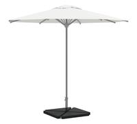 vidaXL Umbrella Weight Plates 4 pcs Black Granite Triangular 14 kg