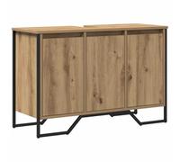 vidaXL Under Sink Cabinet Oak Artisanal 91 x 35 x 60 cm Engineered Wood