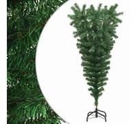 Vidaxl Upside-Down Artificial Christmas Tree With Stand Green 120 Cm