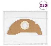 vidaXL Vacuum Cleaner Bags for Karcher A2004 20 pcs