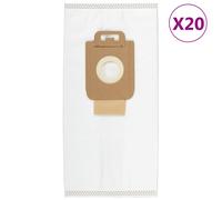 vidaXL Vacuum Cleaner Bags for Nilfisk King Replacement Hoover Bags 20 pcs