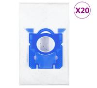 vidaXL Vacuum Cleaner Bags for Philips S bag 20 pcs