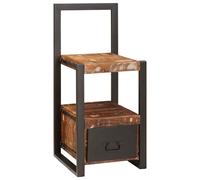 vidaXL Valet Stand Multicolour 40 x 40 x 90 cm Solid Reclaim wood