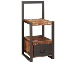 vidaXL Valet Stand Multicolour 40 x 40 x 90 cm Solid Reclaim Wood