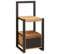 vidaXL Valet Stand with Drawer Brown 40 x 40 x 90 cm Solid Mango wood