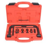 vidaXL Valve Spring Compressor 10-Piece Tool Set Extension Screws Spanner