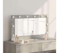 vidaXL Vanity Mirror with Mirror Concrete Grey 80 x 45 x 18 cm