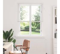 vidaXL Venetian Blind Manual Adjustable White 150 x 80 cm PVC, Modern PVC Venetian Blind, Indoor Use Window Treatment for Privacy Protection, Adjustable Light Filtration in Study Room