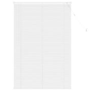 vidaXL Venetian Blind Manual Adjustable White 150 x 80 cm PVC, Modern PVC Venetian Blind, Indoor Use Window Treatment for Privacy Protection, Adjustable Light Filtration in Study Room