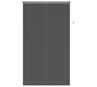 vidaXL Venetian Blind Silver Grey 213 x 120 cm 25 mm PVC