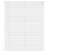 vidaXL Venetian Blind White 150 x 110 cm 25 mm PVC