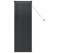 vidaXL Venetian Blinds Black 130 x 45 cm Aluminium