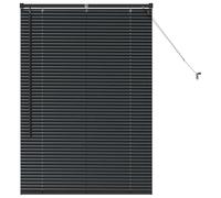 vidaXL Venetian Blinds Black 130 x 95 cm Aluminium