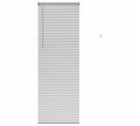 vidaXL Venetian Blinds Height Adjustable Silver 175 x 60 cm Aluminium, Modern Rectangular Aluminum Blinds, Adjustable Indoor Window Treatments, Light Control Privacy for Home Decor, Office