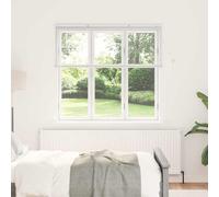 vidaXL Venetian Blinds Height Adjustable White 130 x 145 cm Aluminium, Modern Rectangular Venetian Blinds, Durable Kitchen, Adjustable Indoor, Privacy, Light Control, Matte Finish