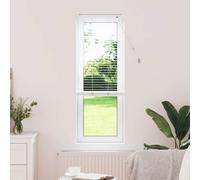 vidaXL Venetian Blinds Height Adjustable White 175 x 50 cm Aluminium