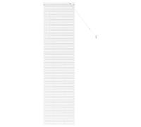 vidaXL Venetian Blinds Height Adjustable White 175 x 50 cm Aluminium, Modern Rectangular Aluminum Blinds, Adjustable Indoor Window Treatments, Light Control Privacy for Home Decor, Office